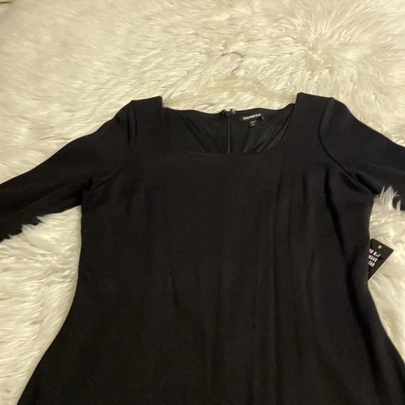 EXPRESS Dress size L brand new color black length 40” bust 36/38” - Picture 10 of 12